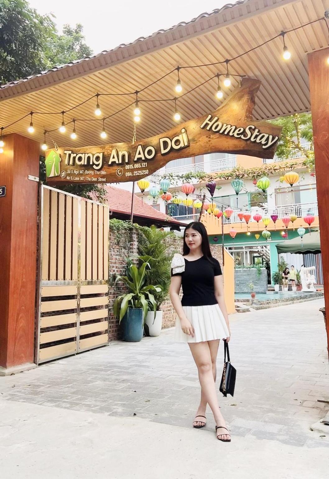 Trang An Ao Dai Homestay Нин Бин Екстериор снимка